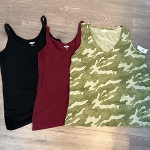 Old navy tanks